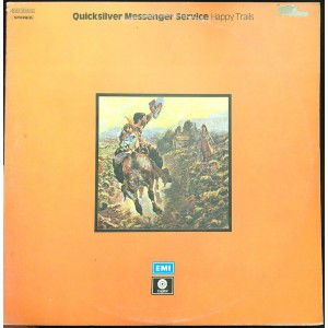 QUICKSILVER MESSENGER SERVICE Happy Trails / Quicksilver (Capitol Records – 3C154-52108/09) Italy 1974 reissue 2LP-Set of 1st and 2nd LP (1967-1968) Psychedelic Rock